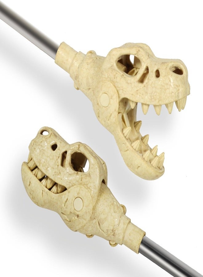 DINOBROS Dinosaur Grabber Toy - 16-Inch Interactive T-Rex Chomper, Dinosaur Fossil Claw Pickup Tool for Kids, Jurassic Dino Toy for Boys and Girls - Image 2