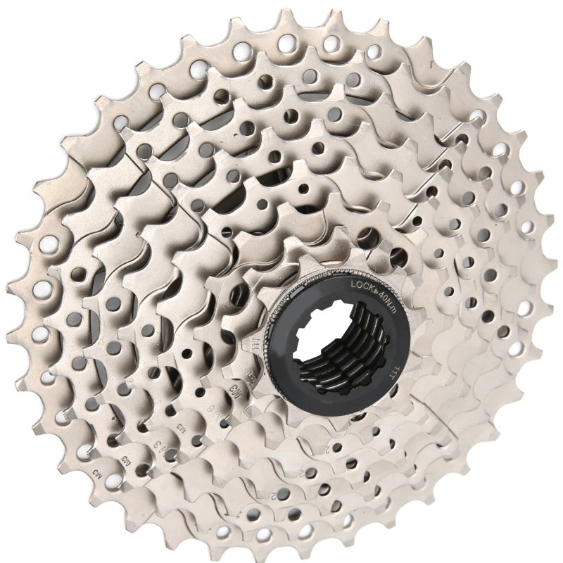 BOLANY 8 Speed Freewheel Chromoly Steel High Rigidity Bike Cassette - Smooth Shifting Bicycle Freewheel for Mountain Bike - Image 3