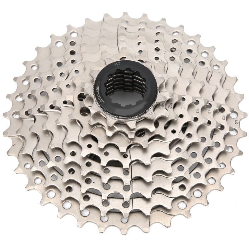 BOLANY 8 Speed Freewheel Chromoly Steel High Rigidity Bike Cassette - Smooth Shifting Bicycle Freewheel for Mountain Bike - Image 1