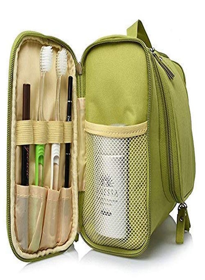 PAVITYAKSH Extra Large Cosmetic Organizer Travel Bag with Hook - Waterproof Makeup Case and Toiletry Storage Kit for Women - Portable Household Grooming Pouch for Travel, Bathroom Or Daily Use - Image 3