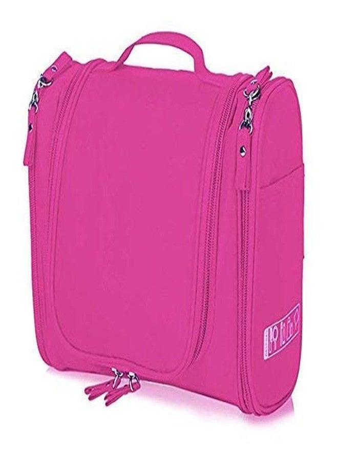 PAVITYAKSH Extra Large Cosmetic Organizer Travel Bag with Hook - Waterproof Makeup Case and Toiletry Storage Kit for Women - Portable Household Grooming Pouch for Travel, Bathroom Or Daily Use - Image 5