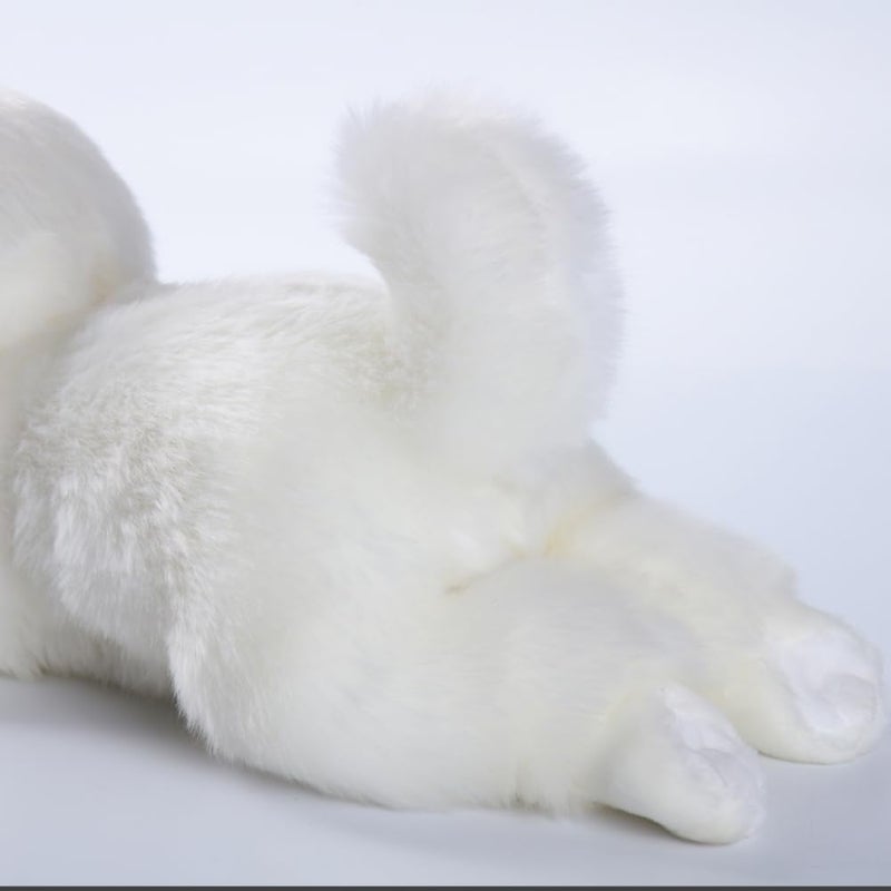 CU-MATE Realistic Plush Maltese Dog, Stuffed Animal Puppy Dog Toys for Girls Boys Birthday, White, 14inch - Image 2