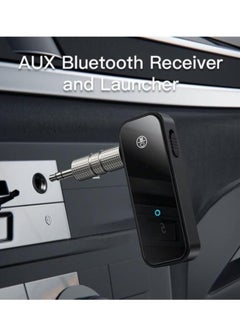 JAJEEK YAU25 2-in-1 Bluetooth 5.0 Transmitter Receiver Aux Adapter for Car & Home Stereo System, Wireless Audio Streaming, Hands-Free Calls, Long Range Connectivity, Easy Setup, Ideal for Music, TV, and More  - Image 3