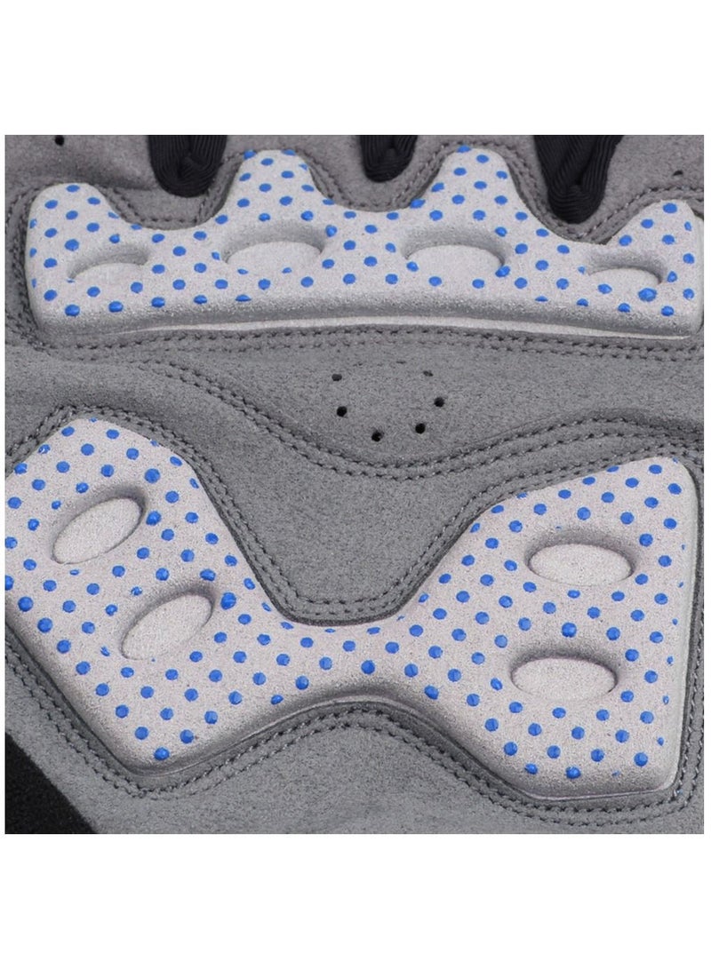 GUB ONE PAIR GUB S038 Bicycle Gloves Anti-collision Strengthening Glove for Outdoor Cycling Electric scooter(BLUE) - Image 3