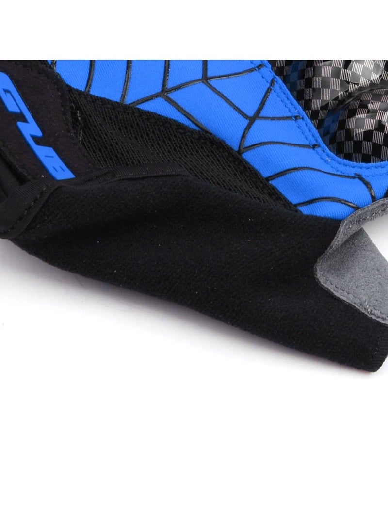 GUB ONE PAIR GUB S038 Bicycle Gloves Anti-collision Strengthening Glove for Outdoor Cycling Electric scooter(BLUE) - Image 5