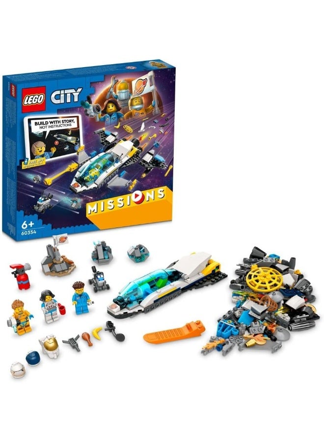 LEGO City Mars Spacecraft Exploration Missions 60354 Building Kit (298 Pieces) - Image 1