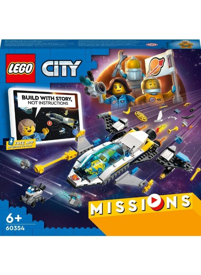 LEGO City Mars Spacecraft Exploration Missions 60354 Building Kit (298 Pieces) - Image 2
