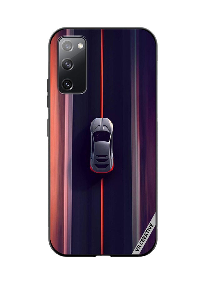 VR CREATIVE Protective Case Cover For Samsung Galaxy S20 FE 5G Car Design Multicolour - Image 1