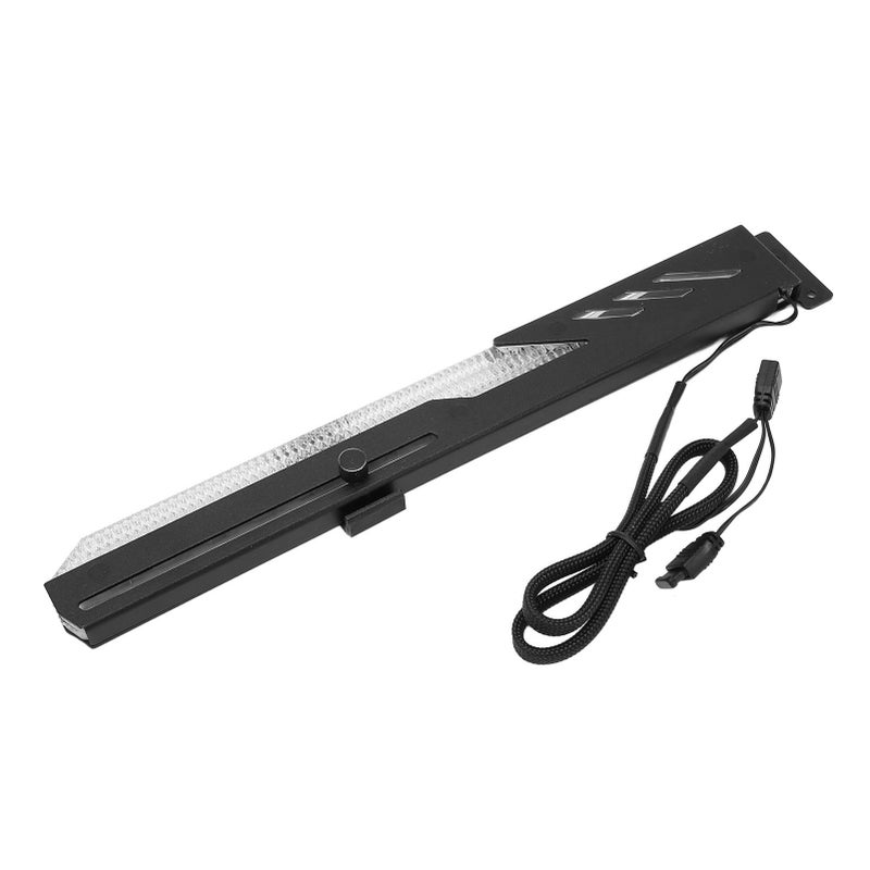 GPU Support Bracket ARGB 3Pin 4Pin Sliding Adjustable Easy Installation GPU Holder for Desktop Graphic Card - Image 2