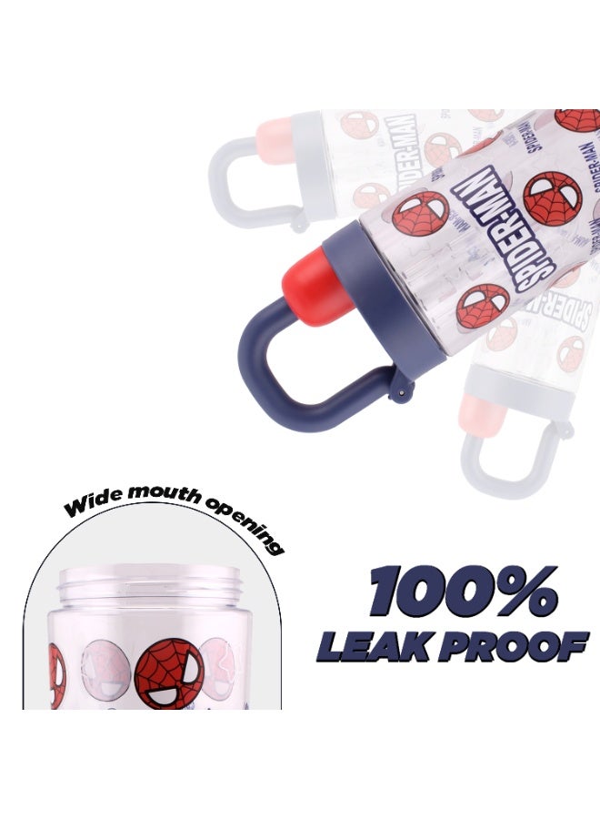 Brain Giggles BrainGiggles Water Bottle for Boys – Leakproof, BPA-Free Kids, Lightweight Tritan Water Bottle with Strap for School Toddler, No Spill (750ML) - Image 5