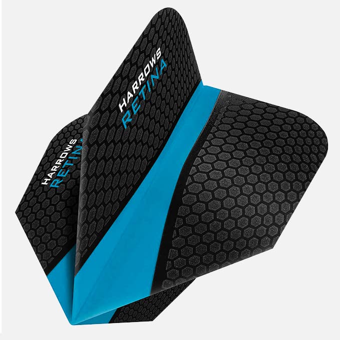 Harrows Retina Dart Flights | 5 x sets Darts Flights (15 Flights Total) I 100 Micron Dart Flights I Premium Extra Strong Made in UK I Professional Darts Accessories I Blue Dart Flights - Image 4