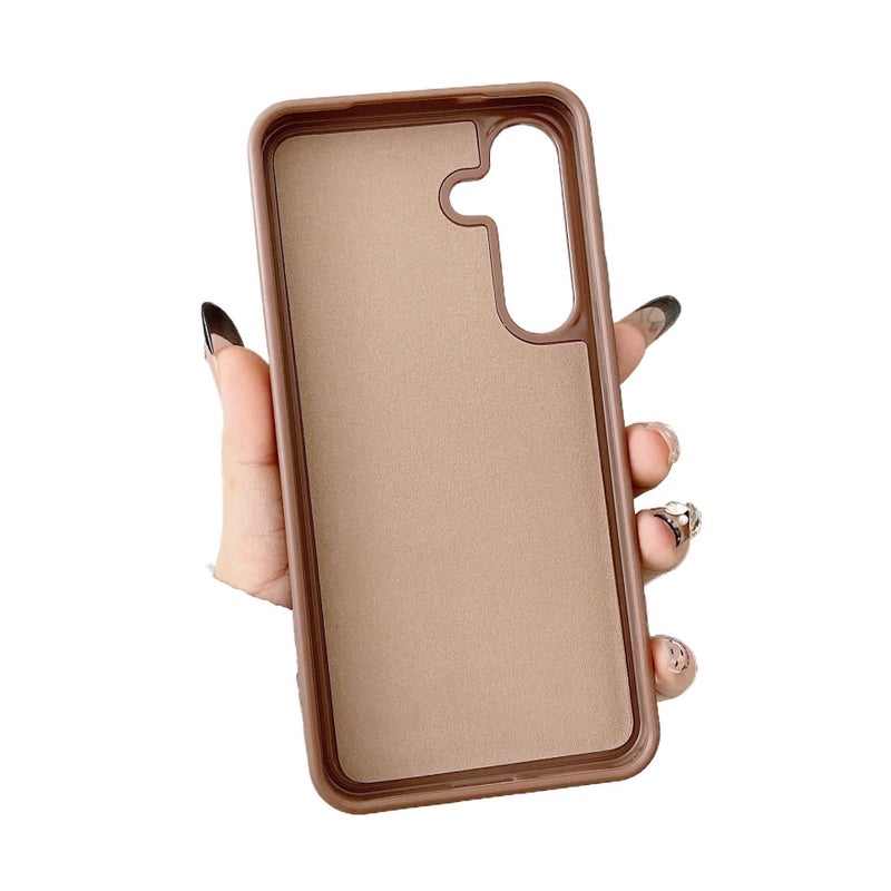 Protective Case | Shockproof Cover for Samsung Galaxy S24 | Green Leather Texture | Drop Protection - Image 5