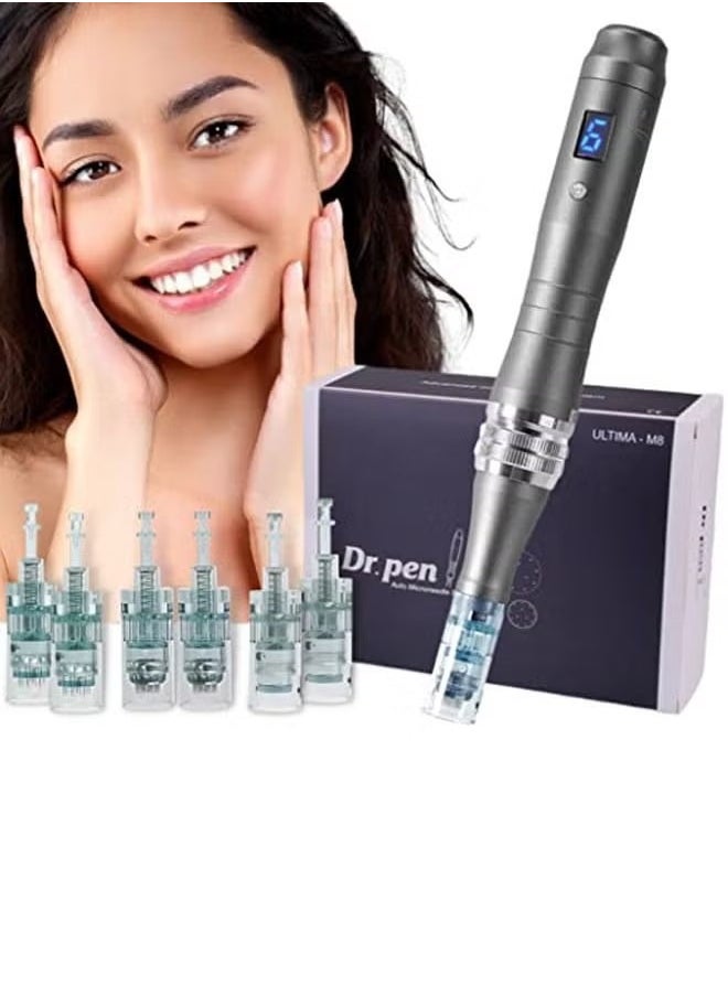 Dr.pen Dr.Pen M8 Microneedle Pen, Rechargeable, Additional Replacement Cartridges 2 18-Pin, 3 36-Pin  - Image 5