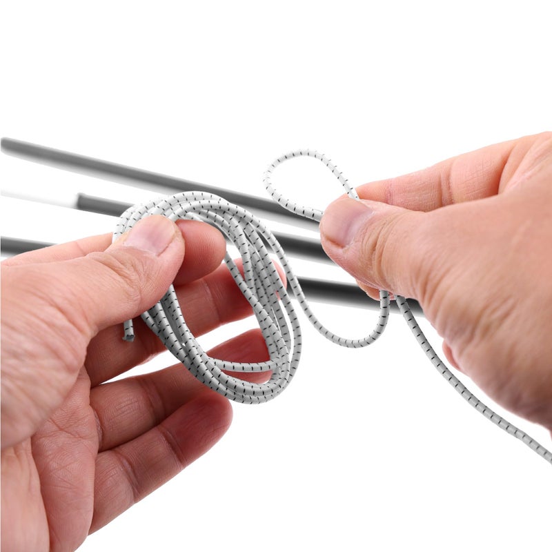 Coghlan's Replacement Shock Cord Kit, Durable Elastic Bungee Cord for Tent Pole Repair, Stretchable 0.09 Inches Diameter, 18 Ft Length for Camping, Hiking, and Outdoor Gear Maintenance - Image 3