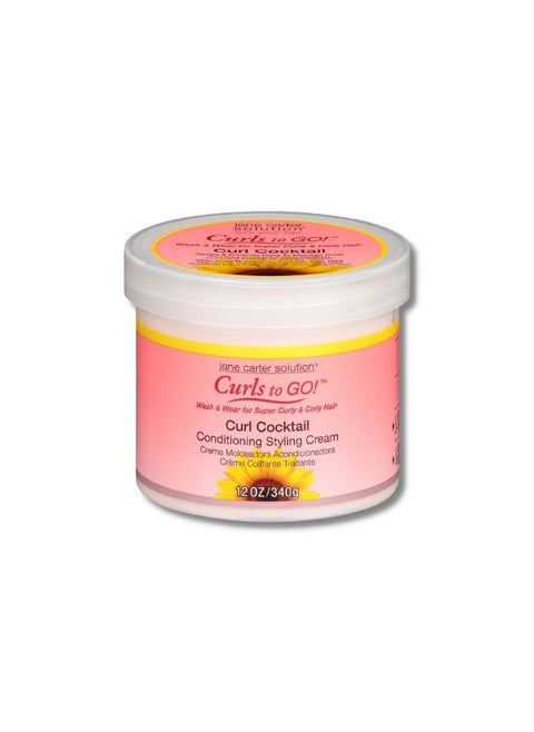 Jane Carter Wash & Wear Curl Cocktail Conditioning Styling Cream (340 g)