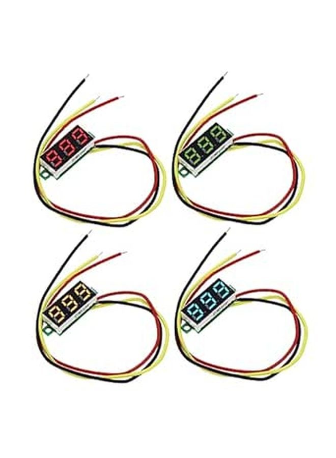 Digital Voltage Meter DC 0 100V Mini Voltmeter For Motorcycle Battery Monitoring - Image 1