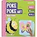 jackinthebox Poke Poke Art Bugs Theme MessFree Fabric Art and Craft Flower Pressing Kits Gift for Kids Best Gifts for Girls and Boys Ages 4 5 6 7 8 - Image 3