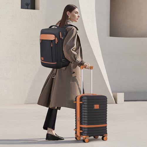 Joyway Expandable Carry on Luggage Sets Airline Approved, Lightweight Hard Shell 20 Inch Carry-on Suitcase with Spinner Wheels - Image 3