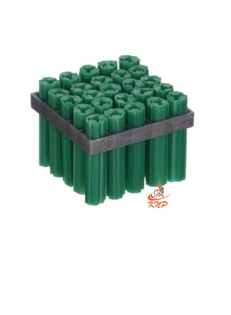 KNP Green Expanded Plug 7 X 1" 25mm - Image 2