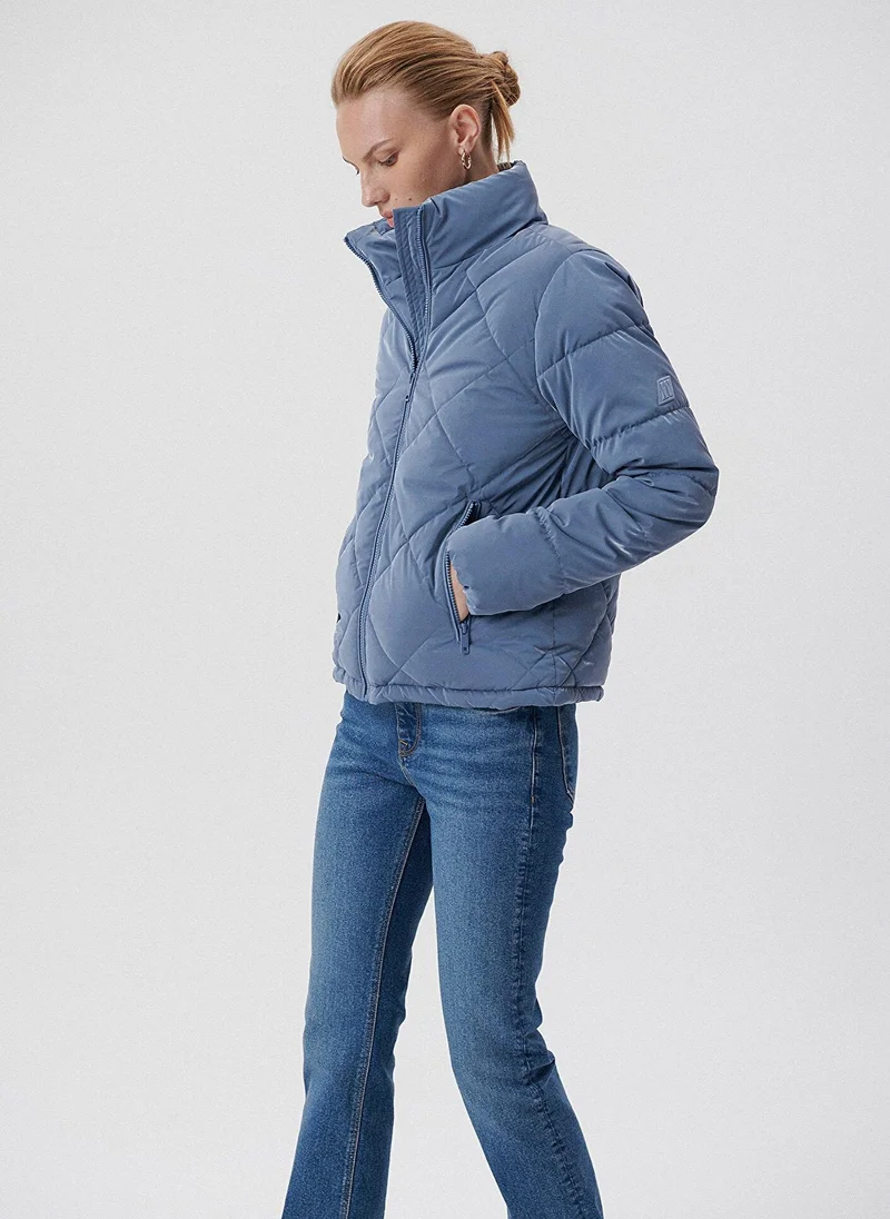 MAVI DIAMOND QUILTING JACKET Bijou Blue