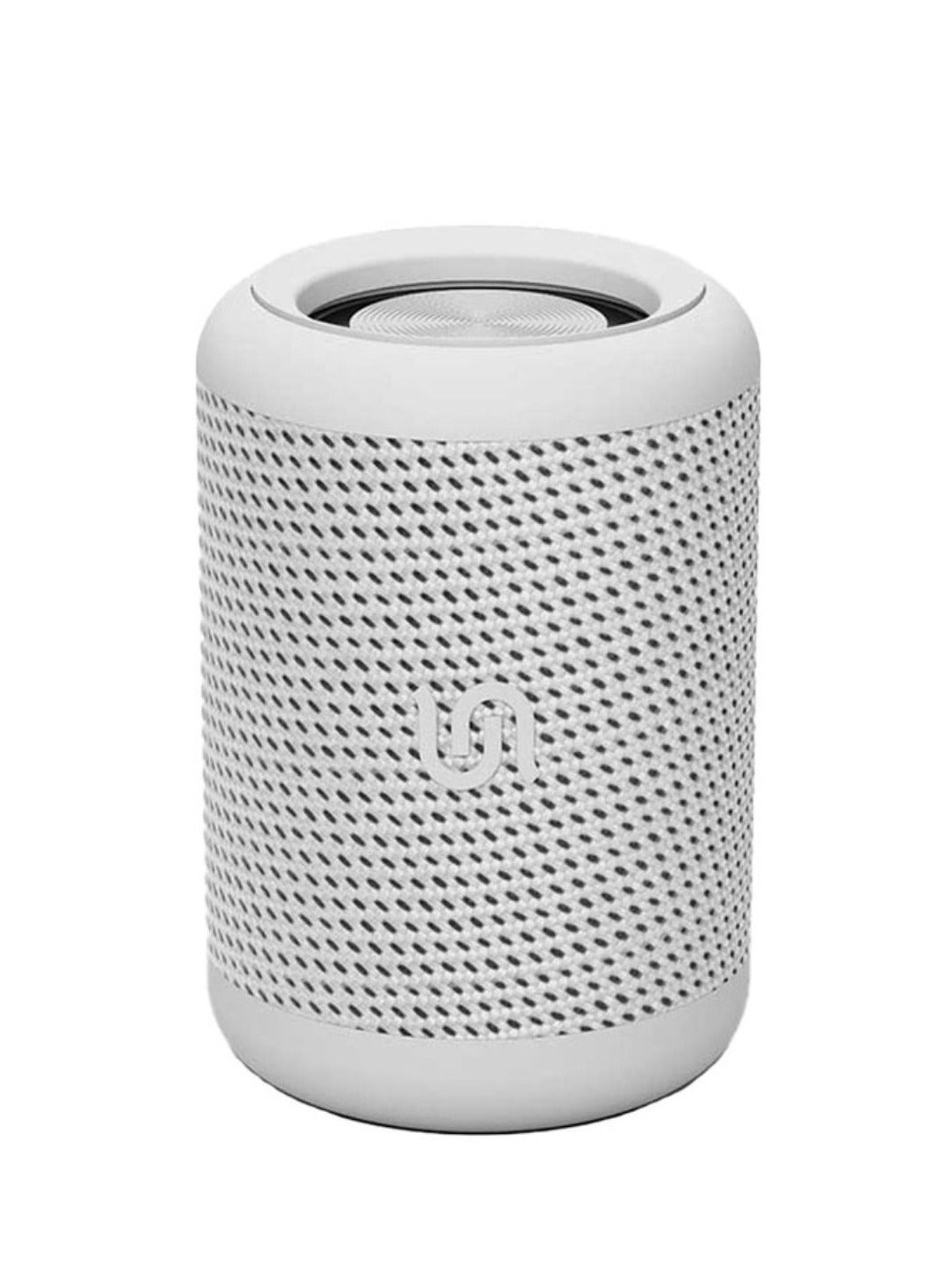 Outdoor Speaker with Flexible Audio Input & Deep Bass, Up to 8 Hours Working Time, 1800mAh Battery Capacity, 40mm Driver Size, Water-Proof, Portable Design - Gray