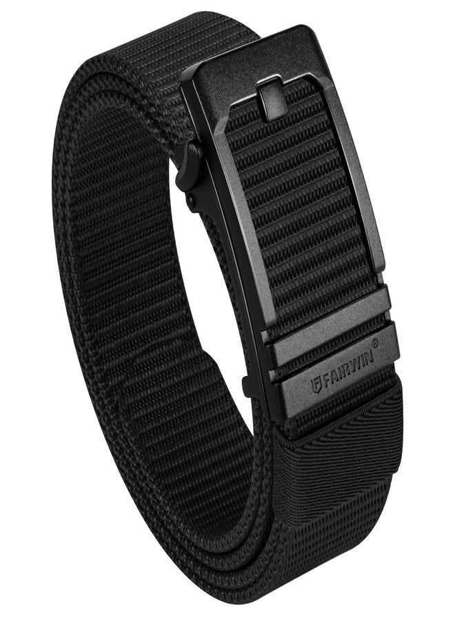 FAIRWIN Ratchet Belt Men - Tactical Nylon Web Belts, Gift for Work，Golf, Casual Jeans, Pants and Everyday Use - Image 1