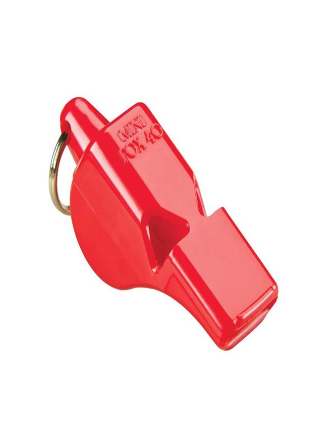 Fox 40 Whistle Mini Safety W/Liny 9803-0108 Red