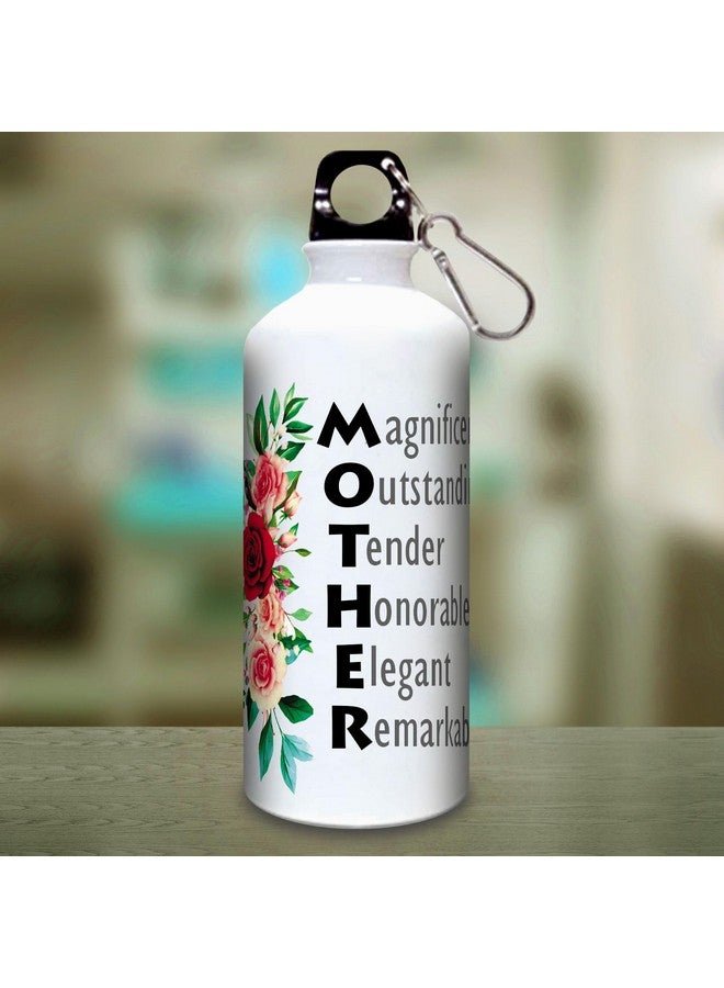 exciting Lives - Mother Sipper Water Bottle - Gifts for Mother's Day, Birthday, Anniversary, For Mother, Maa, Best Women's Day gift- 600 ml (METAL) - Image 2