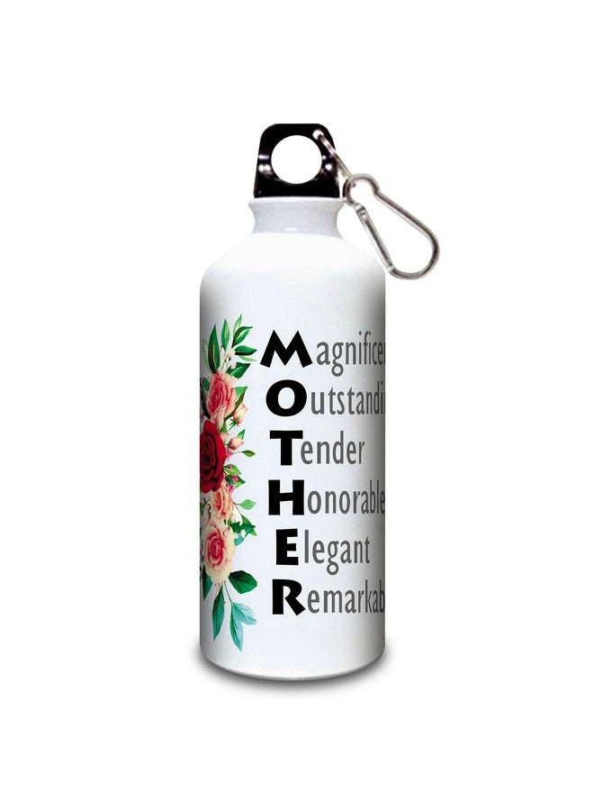 exciting Lives - Mother Sipper Water Bottle - Gifts for Mother's Day, Birthday, Anniversary, For Mother, Maa, Best Women's Day gift- 600 ml (METAL) - Image 1