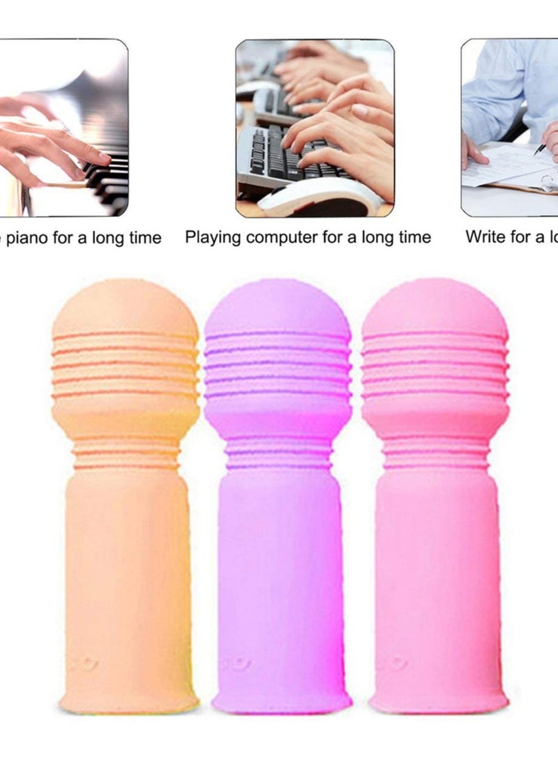 Rock Pow Finger Massage Sleeves – Silicone Hand Therapy Tools - Image 2