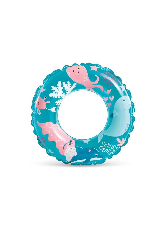 INTEX Transparent Inflatable Swim Rings 61cm - Image 1