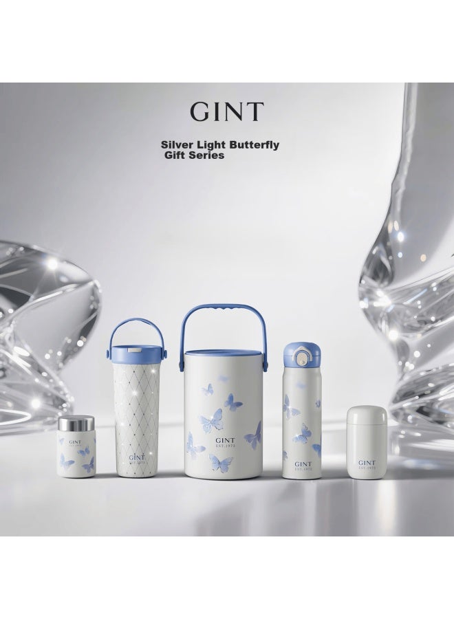 GiNT Jate Large Capacity Insulated Tumbler 316 Stainless Steel Straw Coffee Water Cup High-value Student Premium Day Gift - Image 2