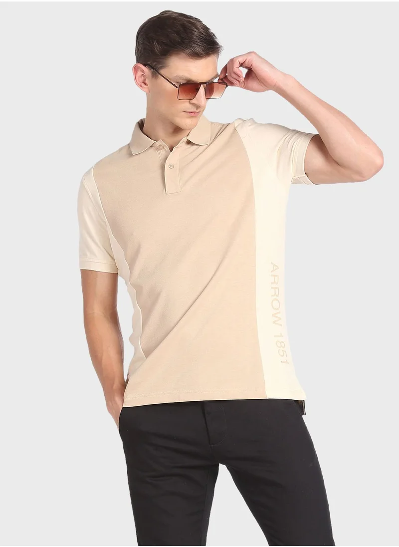 ارو Logo Regular Fit Polo