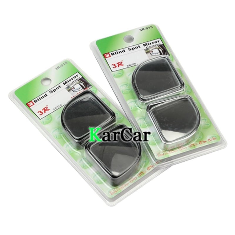 Adjustable Wide Angle Convex Rearview Mirror For Car Blind Spot Safety Blue - Image 5