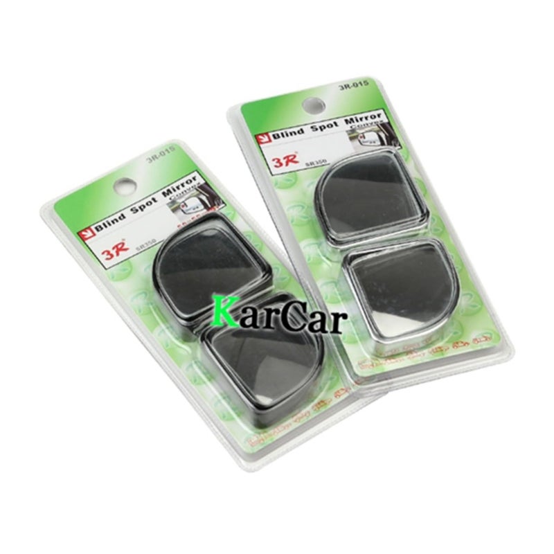 Adjustable Wide Angle Convex Rearview Mirror For Car Blind Spot Safety Blue - Image 4