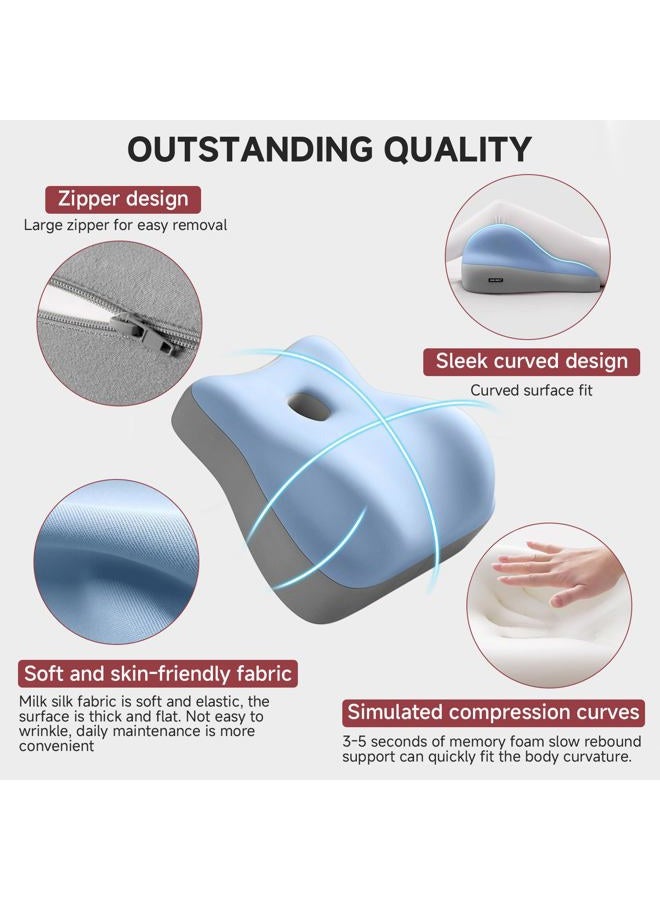 GDLKPS Adult and Teenage Bed Reading Pillow, Seated Support Cushion Sofa/Floor Seating Aid, suitable for relieving heartburn, acid reflux, back pain, and neck pain, while providing reading height support. - Image 5