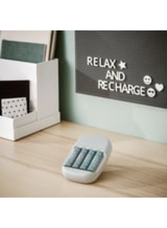 أيكيا شاحن بطارية STENKOL 4-قنوات مباشر بمقبس الحائط (AA/AAA Ni-MH) من ايكيا (IKEA) - Image 3