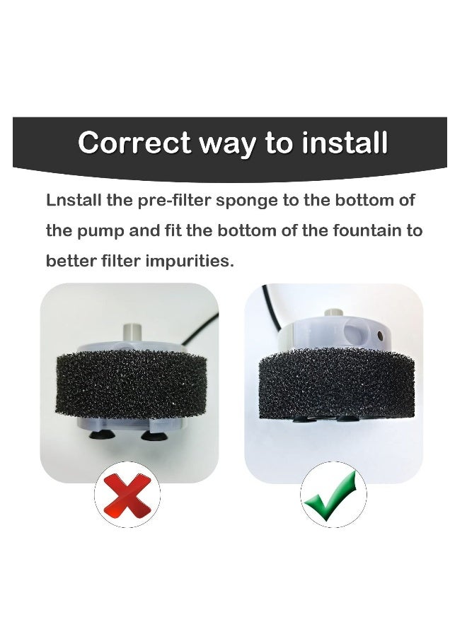 Cat Water Fountain Pump, Cat Fountain Pump Replacement Pump SMA-800 Submersible Motor, Bottom pumping Pet Water Fountain Pump for Stainless Steel Cat Water Dispenser - Image 4