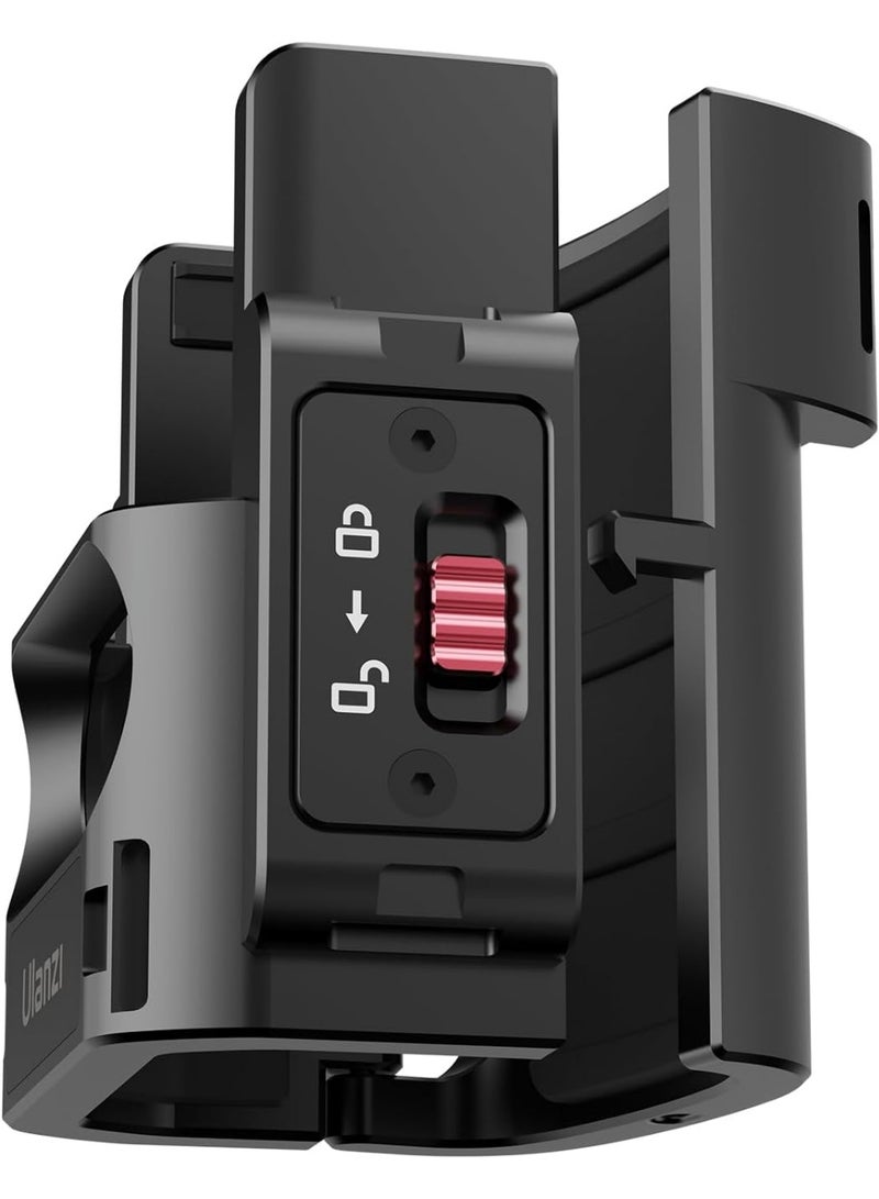 يولانزي اولانزي ملحق محول تمديد PK-06 لدي جيه اي اوسمو بوكيت 3، حامل معدني من الالومنيوم مع فتحات برغي 1/4 انش، واجهة كاميرا اكشن، دي جيه اي اوسمو بوكيت 3 ملحقات سريعة الفك - Image 5