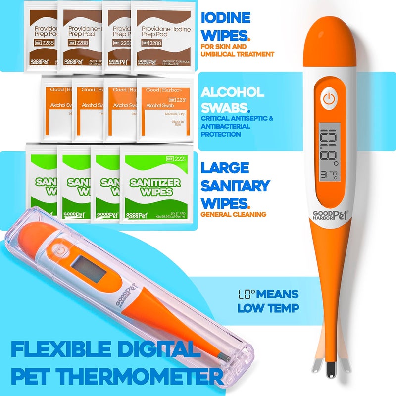 Good|Harbor GoodHarborPet|Birthing Essentials Kit for Newborn Puppy, Kitten & Pets - Image 3