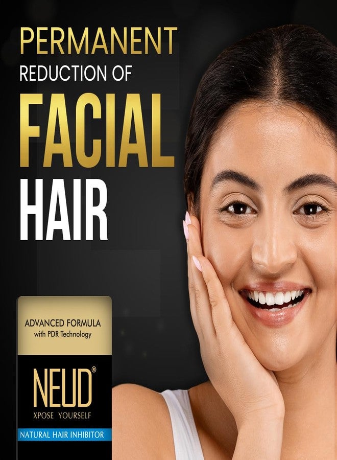 NEUD XPOSE YOURSELF NEUD Permanent Hair Reduction for Unwanted Body & Facial Hair Pack of 2 (80g Each) - Image 4