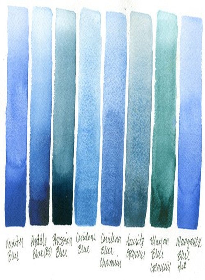 Daniel Smith Extra Fine Watercolor 15ml Paint Tube, Verditer Blue (284600173), 0.5 Ounce (Pack of 1) - Image 3