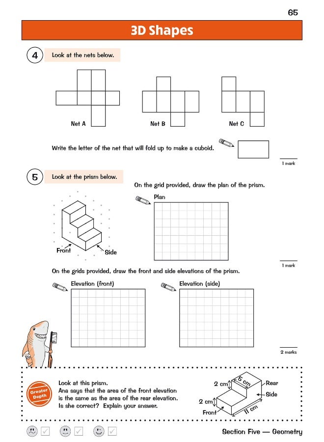 KS2 Maths Question Book - Image 1