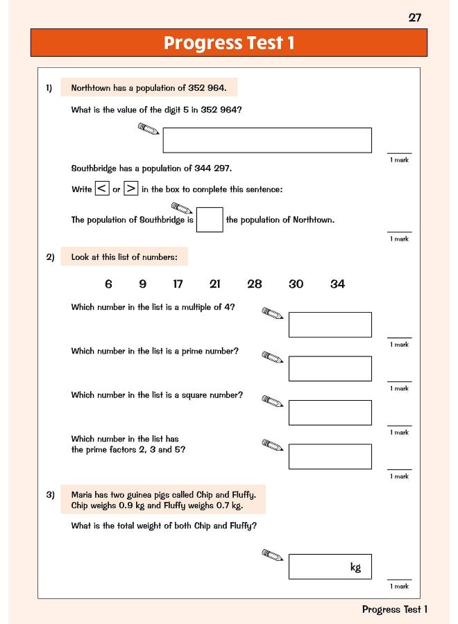 KS2 Maths Question Book - Image 2