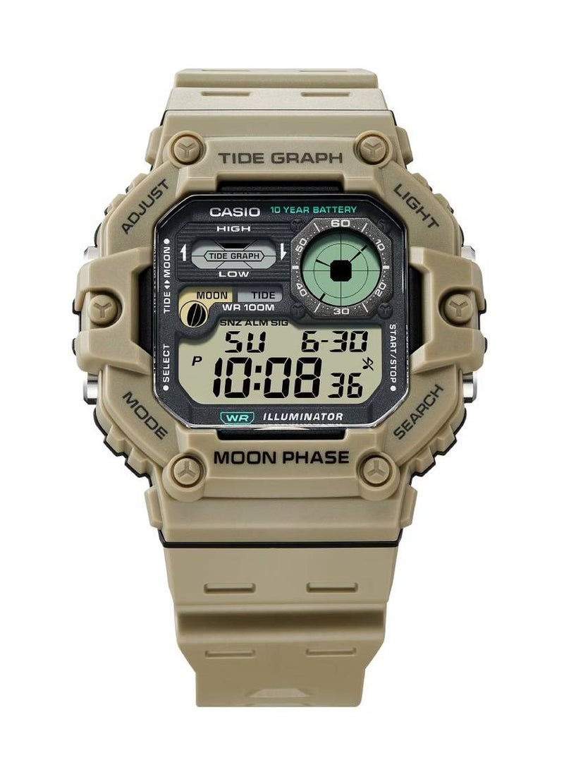 CASIO Digital Resin Band Watch WS-1700H-5AVDF - Image 2