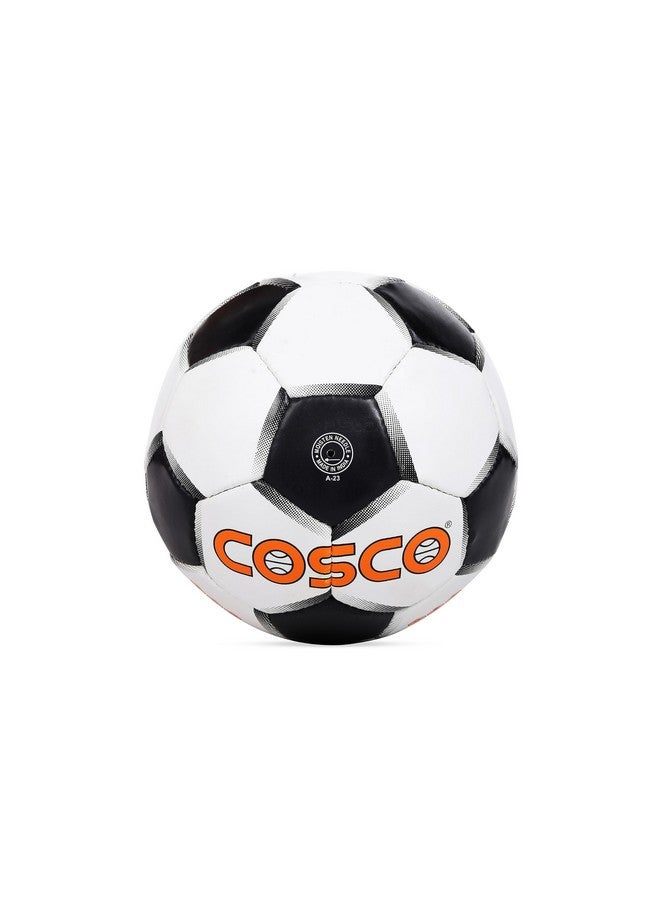 Cosco Premier cotton Football, Size 4, White/Black - Image 2