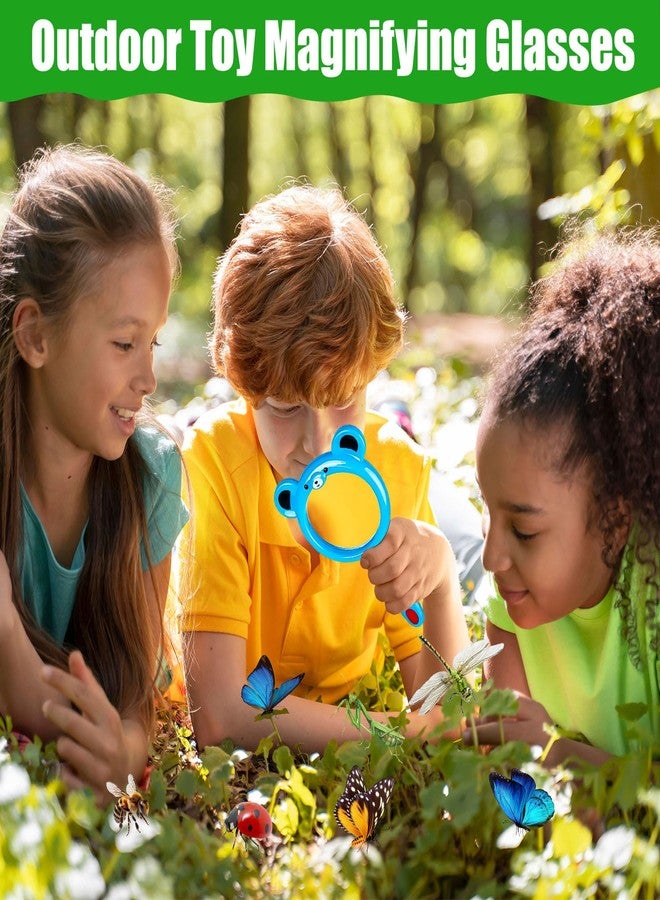 TORINALITAL 6Pcs Kids Magnifying Glass, Colorful Magnifying Glass for Kids, Hand Toy Magnifying Glasses, Mini Magnifier Glasses for Science Class Reading Outdoor Observation Party Favor - Image 5