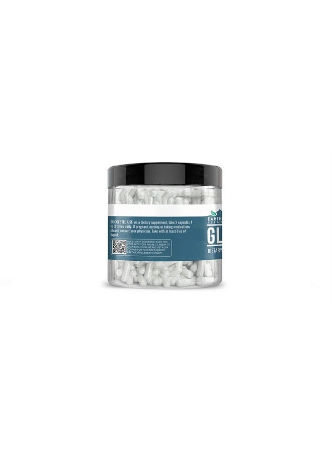 earthborn elements Glycine 200 Capsules, Pure & Undiluted, No Additives - Image 4