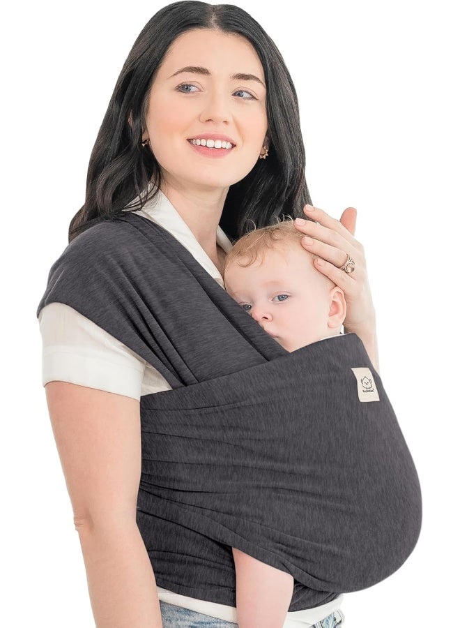 KeaBabies Baby All-in-1 Stretchy Wrap Carrier (Mystic Grey) - Image 1