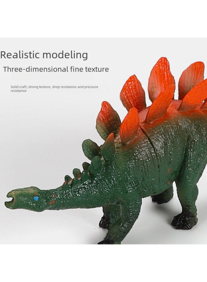 Street Stall Dinosaur Plastic Toys Realistic Animal Models Boys Toys Simulated Dinosaur Figures-Color:Solid Heterodon 50 - Image 5